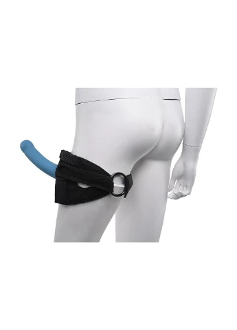 Фіксатор на ногу для іграшок Pivot Forced O Strap чорний Sportsheets (327873371)