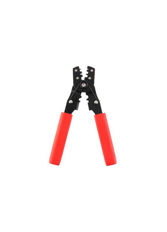 Клещи обжимные 180 мм для контактов 0.08-5 мм² пластиковые рукоятки Intertool (338435631)