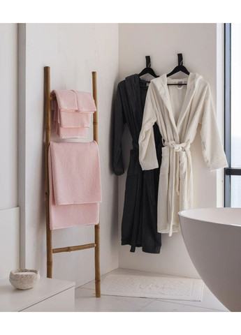 Набір рушників Magma L 30х50см, 50х90см, 90х150 HYGG смужка рожевий