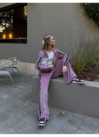 Спортивний костюм з велюру плюш на трикотажній основі — ЗАМІРИ В ОПИСІ DK/DL Мода без кордонів (373177980)