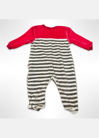 Чоловічок велюровий 56-74 см Рожево-сірий (0280) Nicol (370755258)