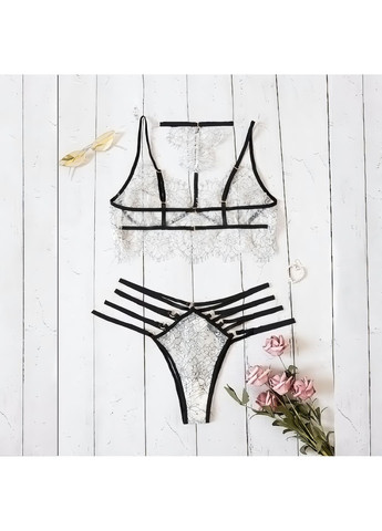 Сірий демісезонний костюм жіночої білизни "ніжність" s-m No Brand