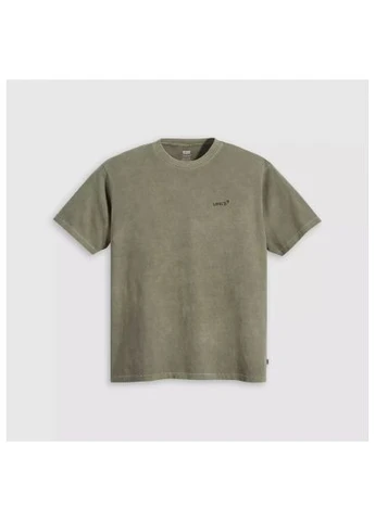 Комбінована футболка premium 19680 thyme garment dye green Levi's