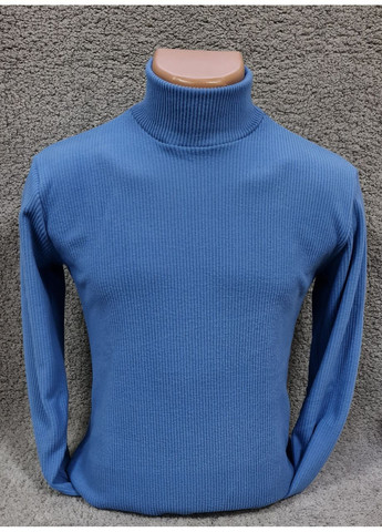 Голубой зимний кардиган Leliss