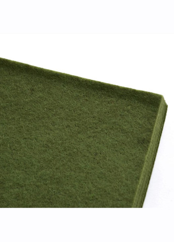 Набір м'якого фетру 741876 21х30 см 10 листів оливковий Santi (336877170)