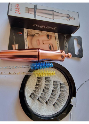 Набор: Магнитные ресницы по выбору 2Д-3Д+ Магнитная подводка для надевания Magnetic Lashes (366668549)