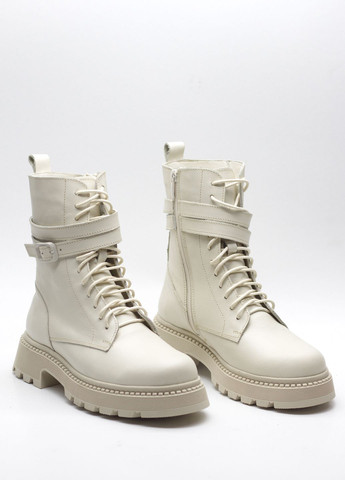 Зимние ботинки женские из натуральной кожи тимберленды Zlett