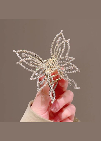 Заколка-крабик цветок маленький China (351897593)