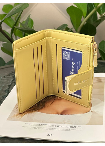 Женский кошелек-портмоне из экокожи маленький черный Baellerry (350613172)