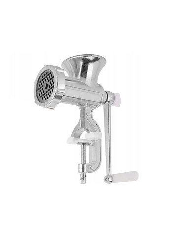 Мясорубка ручная механическая в коробке из литого алюминия 24х16х8.5 см (Ø отверстий в решётке 4 мм ) Zauberg (332786759)