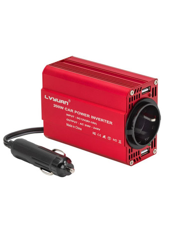 Перетворювач Інвертор З 12 В На 220 В 200 Вт Lvyuan (372055170)