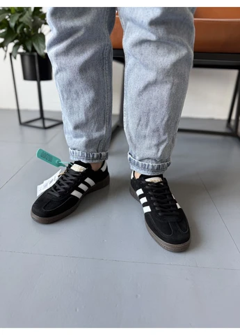 КРОССОВКИ ЖЕНСКИЕ ADIDAS HANDBALL SPEZIAL BLACK II АДИДАС СПЕЦИАЛ ЧЕРНЫЕ No Brand чёрные демисезоны (392012514)