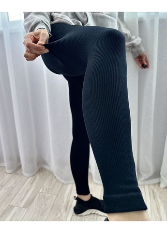 Черные бесшовные лосины на меху 😍 Luna