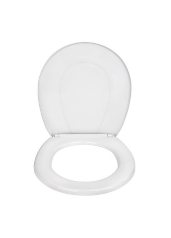 Сидіння для унітаза з пластиковим кріпленням і планкою СП‑13, 357×414 мм SoloPlast (340286054)