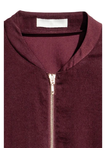 Бомбер,темно-бордовий, H&M (262673289)