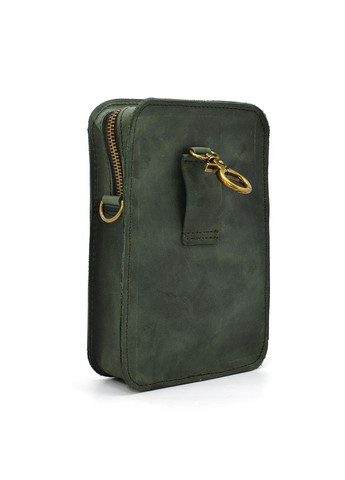 Чоловіча шкіряна сумка на пояс 20х13.5х5 см TARWA (315870124)