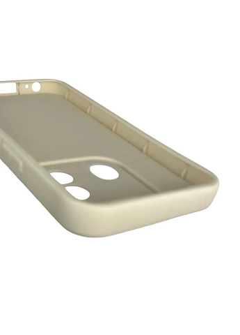 Чехол силиконовый оригинальный Soft Touch с 3D принтом милый мишка для Spark 8C (KG5k) молочный (Полная защита камеры) Tecno (377093736)