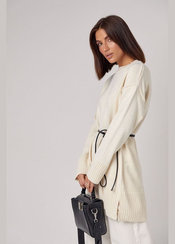 Женская вязаная туника oversize с разрезами по бокам 0270 Lurex Туника (315810292)