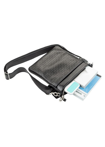 Сумка 11124 из натуральной кожи Черная Shvigel (331906469)