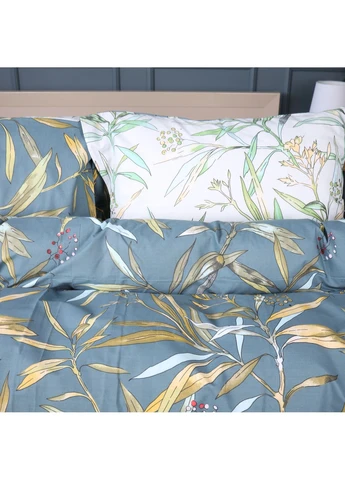 Комплект постільної білизни Ranforce Elite 17-0830 Botanical accents Двоспальний Mirson (399174687)