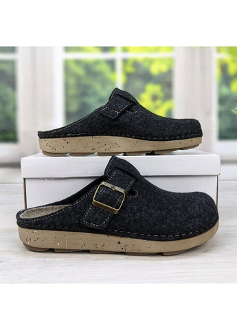 Тапочки чоловічі теплі фетрові на поліуретановій підошві Inblu (314996800)