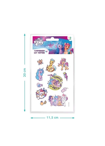 Набор детских временных татуировок "My Little Pony" 200438, 4 листа DoDo Toys (316609791)