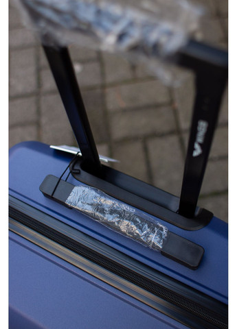 Валіза поліпропілен 100% великий L синій Wings PHX01 (372445211)