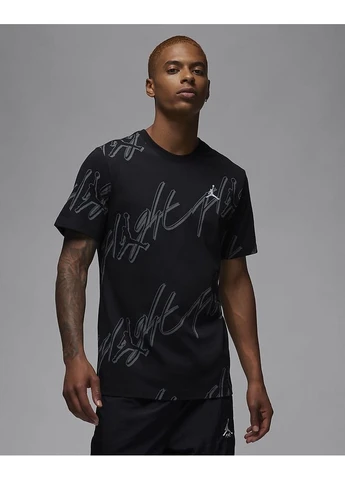 Чорна футболка t-shirt flight essentials black fn1191-010 Air Jordan