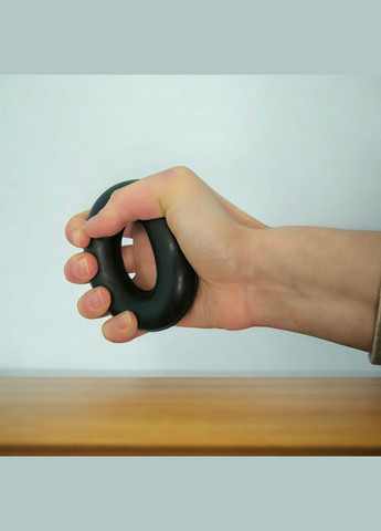 Еспандер кистьовий КІЛЬЦЕ 40 кг зовнішній діаметр 85 мм чорний SNS (317864245)