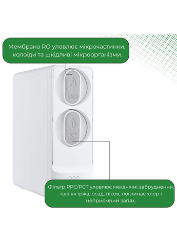 Прямоточная фильтр-система обратного осмоса VIO AW-RB36 1000 T Nett (372626232)