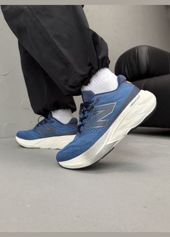 Синие демисезонные кроссовки мужские new balance fresh foam x 880v15 blue white | нью беланс фреш фоам синие No Brand