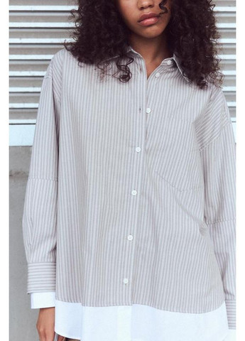 Серая рубашка Zara