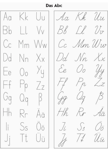 НУШ. Deutsch. Немецкий язык. Тетрадь-шаблон. 1-2 класса. Матвиенко Т.М. РАНОК (349839417)
