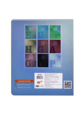 Тетрадь предметная Fusion Физика А5, 48 страниц () Yes 767462 (350668860)