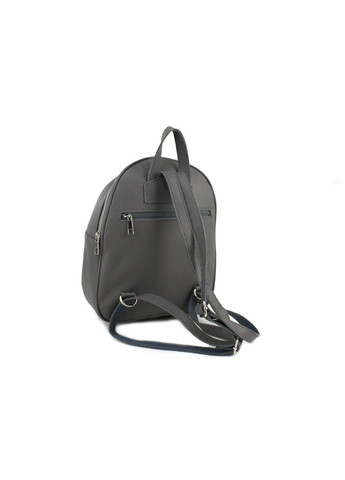 Шкірянний жіночий рюкзак темно-сірий Borsacomoda (276195364)