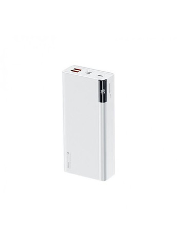 Зовнішній акумулятор Riji 22.5W QC+PD 30000mAh Білий (RPP257) Remax (279553507)