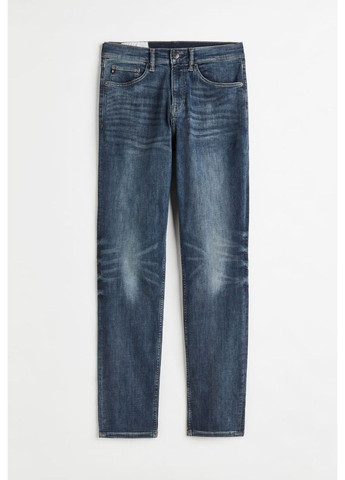 Чоловічі еластичні джинси Slim Н&М (56876) W29 L32 Темно-сині H&M (289515382)