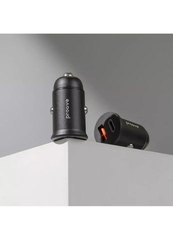 Автомобільний зарядний пристрій Tiny Power Pro 65W USB + Type-C Proove (360528002)