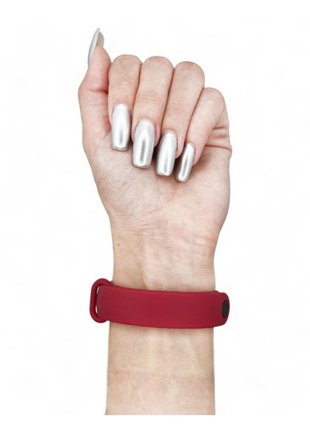 Силіконовий ремінець для Xiaomi Mi Smart Band 9 Red Wine (711969) BeCover (341490867)