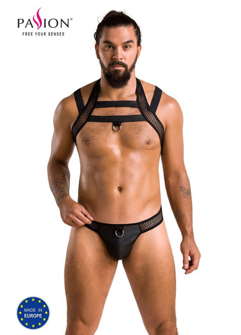 Комплект чоловічої білизни з кріпленнями Jacob XXL/XXXL,, труси, шлейки Passion (297587372)
