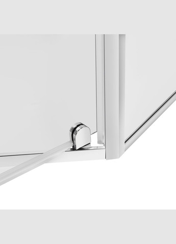 Душова кабіна Leo 90х90 см, скло Clear, CalcLess, 6 мм без піддона Qtap CRM10995-AC6 (341326588)