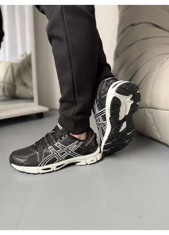 Белые летние кроссовки asics gel-kahana 8 black white gore-tex асикс гель кахано 8 No Brand