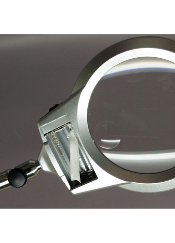 Лупа з підсвічуванням на прищіпці 2LED - діаметр лінзи 90 мм Plus-plus (352744757)