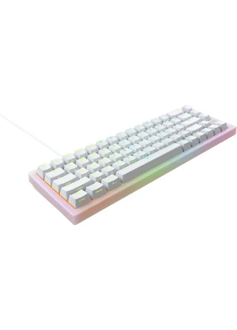 Клавіатура механічна Xtrfy K5 68Key, Kailh Red, USB-A, EN/UA, Hot-swap, RGB, біла Cherry Xtrfy (387178324)