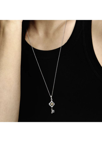 Срібне намисто Пандора "Ключ і квітка" 399339C01 Kabluchka (355462745)