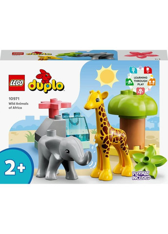 Конструктор DUPLO Town Дикі тварини Африки 10 деталей (10971) Lego (281425646)