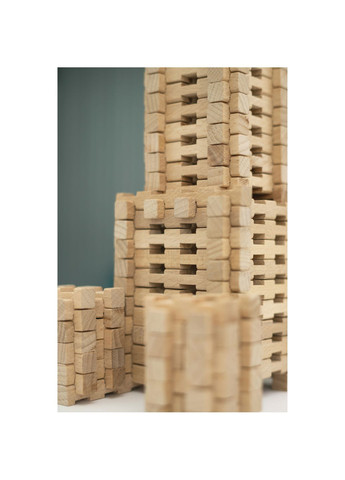 Дерев'яний конструктор Фантазія, 240 деталей () Igroteco 900033 (328394916)