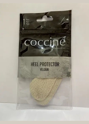 Велюровый запяточник Coccine heel protector (282718267)