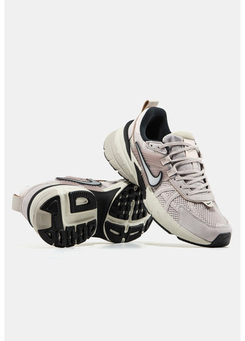 Кроссовки женские Nike No Brand V2K Run бежевые демисезоны (370269332)