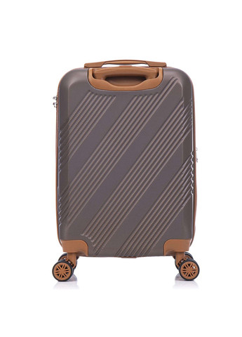 Чемодан маленький для ручной клади 20" (S) ABS-Plastic Brown (T5850-1) Semi Line (352690806)